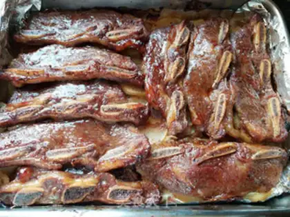 Make Black pepper roasted cowboy bones step 8
