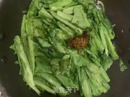 Make Garlic caviar step 3