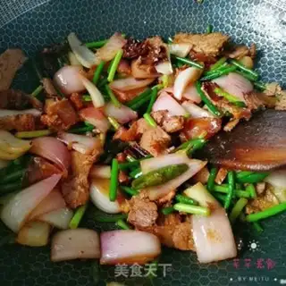 Make Garlic onion beef step 5