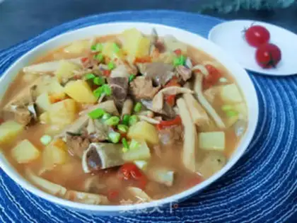 Make Tomato potato steak soup step 10