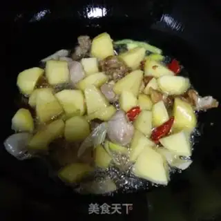 Make Five flowers and potatoes and beans step 2