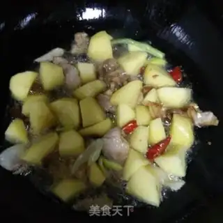 Make Five flowers and potatoes and beans step 3