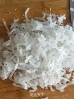 Make Egg omelet rice buns step 2
