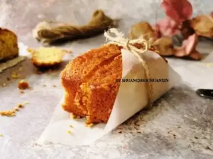 Make A pound cake of clot nuts step 8