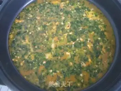 Make Spinach egg rolls step 5