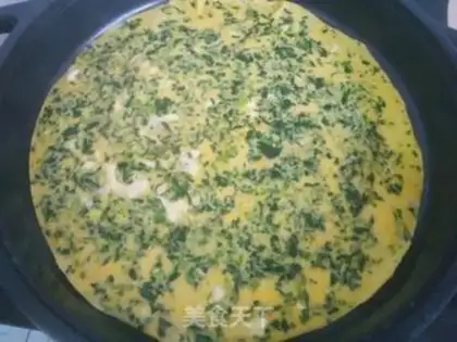 Make Spinach egg rolls step 6