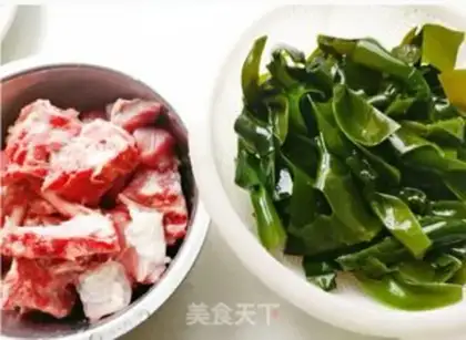 Make Sea laced ribs soup step 0