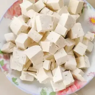 Make Spicy tofu step 1