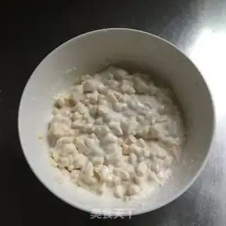 Make Sesame apple cake step 1