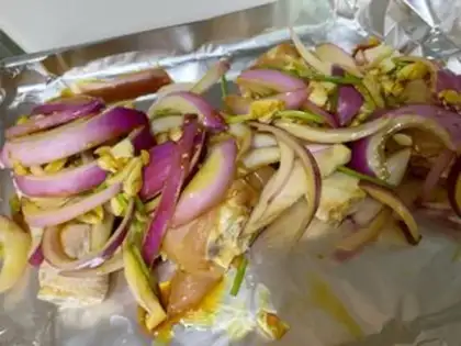 Make Secret roasted chicken legs step 5