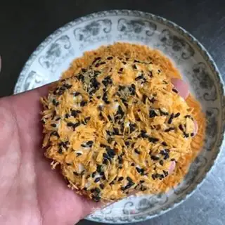 Make Sesame apple cake step 3