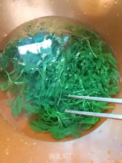 Make Salted egg yolk turquoise step 3
