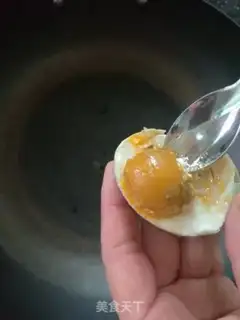 Make Salted egg yolk turquoise step 8