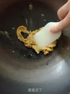 Make Salted egg yolk turquoise step 9