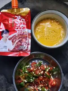 Make Northeast egg sauce step 0