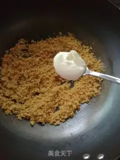 Make Salted egg yolk turquoise step 11