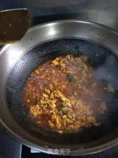 Make Northeast egg sauce step 7