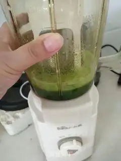 Make Double-coloured buns step 1