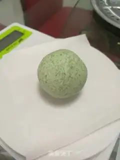 Make Salted egg yolk turquoise step 20