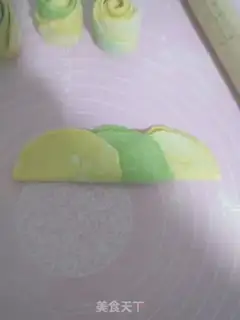 Make Double-coloured buns step 8