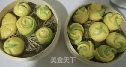 Make Double-coloured buns step 10