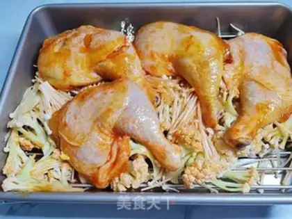 Make Orléans roasted chicken legs step 3