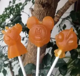 Make Orange lollipop step 9