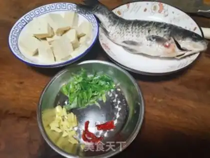 Make Tofu fish soup step 0