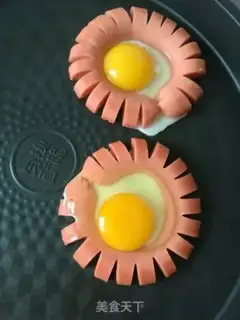 Make Sun fried eggs step 5