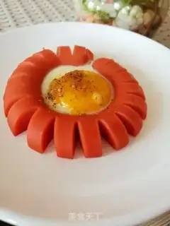 Make Sun fried eggs step 8