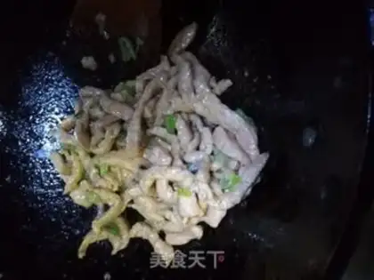 Make Bean bean noodle step 2