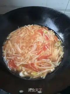 Make Dragonfish tomato soup step 3