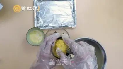 Make Gold shrimp step 7