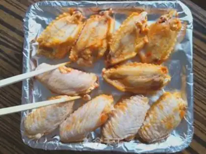 Make Hot chicken wings step 3