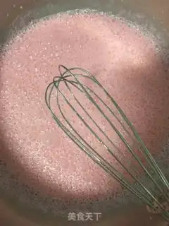 Make Strawberry milk ice cream step 2