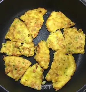Make Eggcakes with carrots step 6