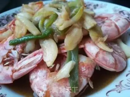 Make Garlic Argentine red shrimp step 5