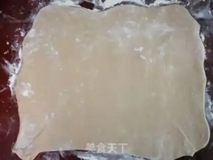 Make A thousand layers of red sugar step 3