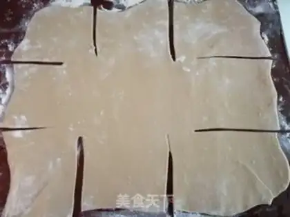 Make A thousand layers of red sugar step 4