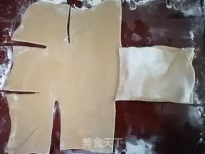 Make A thousand layers of red sugar step 5