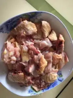 Make Red chicken step 1