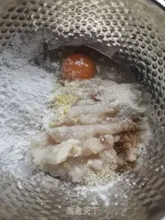 Make Fish tofu step 1