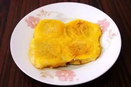 Make Fried bean buns step 4