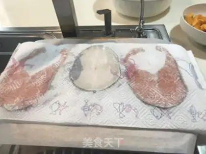 Make Pumpkin fish salt pie step 13
