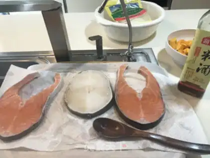 Make Pumpkin fish salt pie step 14