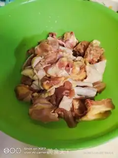 Make Potato chicken step 1