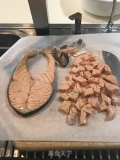 Make Pumpkin fish salt pie step 17