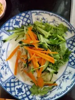 Make Chicken silk noodles step 3