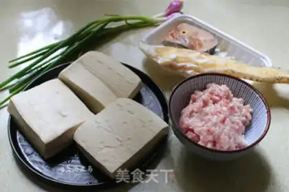 Make Fish steam tofu step 0