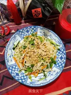 Make Chicken silk noodles step 7